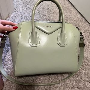 GIVENCHY SMALL ANTIGONA CALF SKIN MINT COLOR